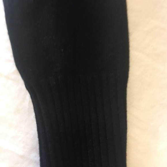 Black wool and cashmere sweater - Picture 1 of 4